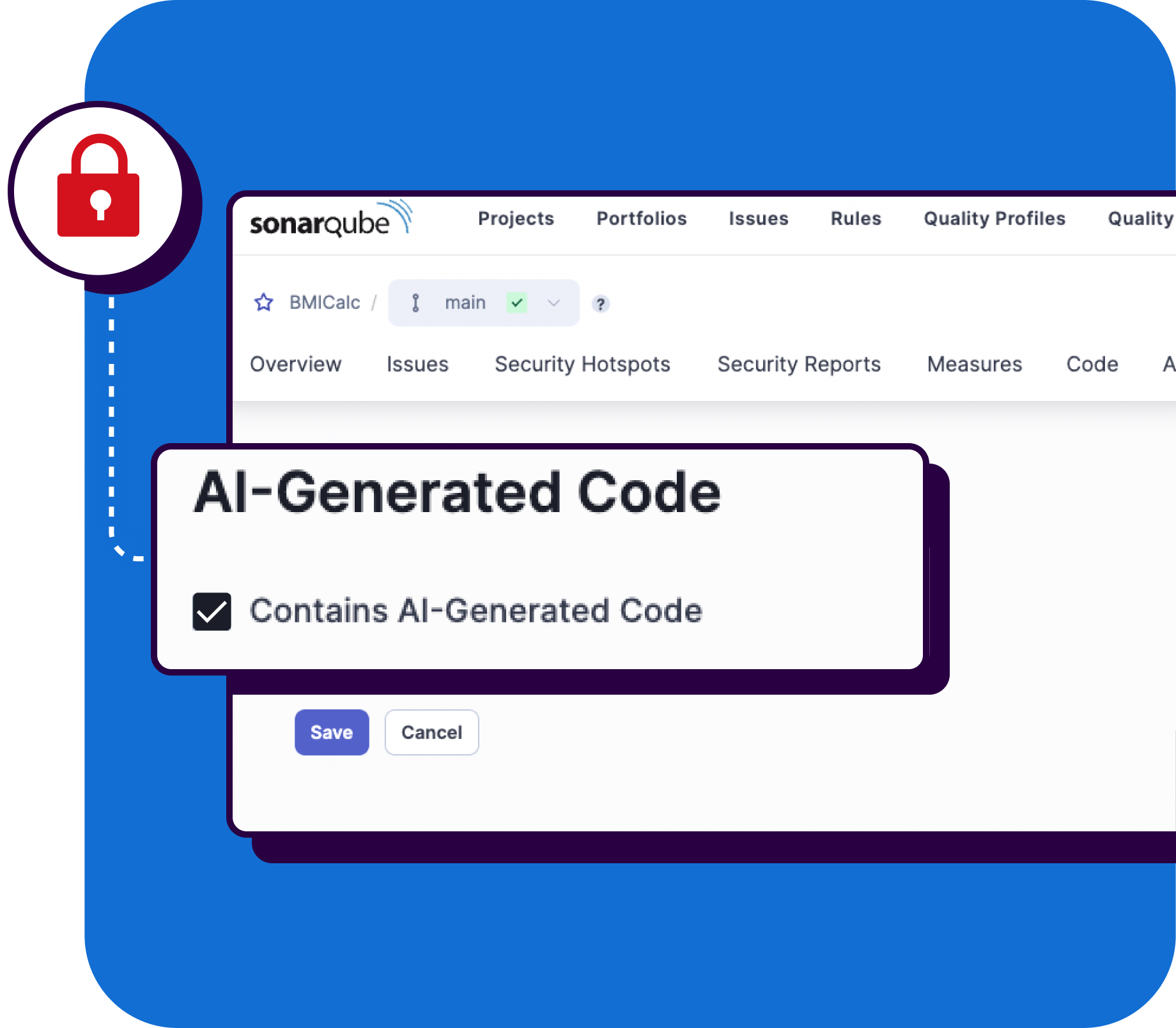 AI generated code is detected in project