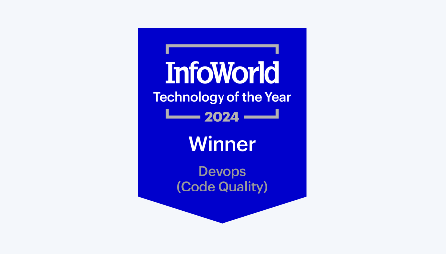 InfoWorld Technology of the Year - DevOps: Code Quality