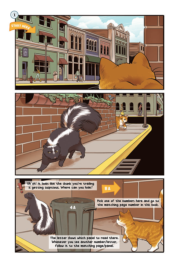 Magical Kitties: Big Adventure - Sample Page 1