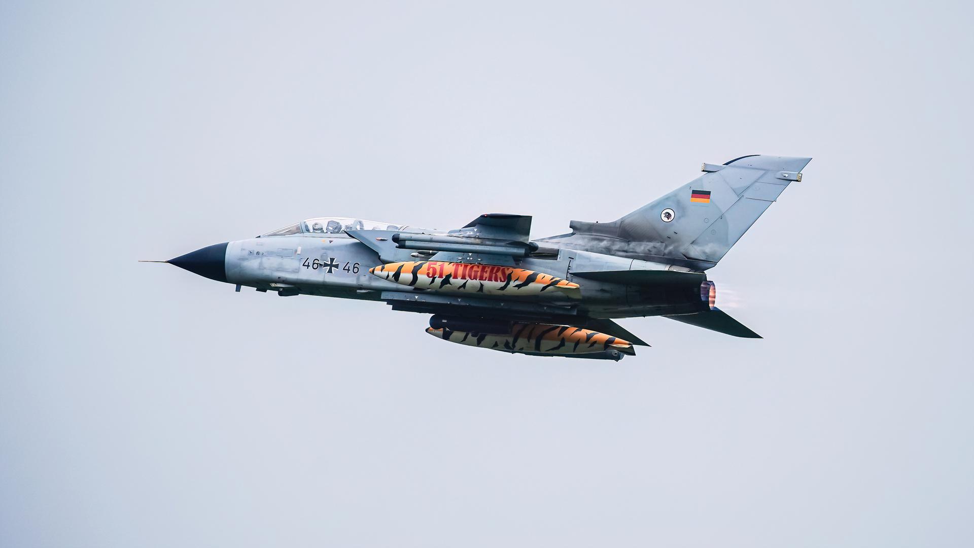 Tornado der Luftwaffe/Taktisches Luftwaffen Geschwader 51 -1. Staffel GER, Übung Tiger Meet 2024 der NATO, 13.06.2024 