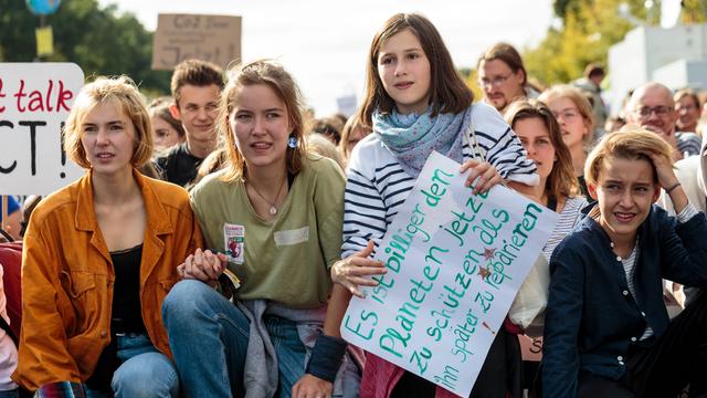 Fridays for Future Demo am 20. September in der deutschen Hauptstadt Berlin