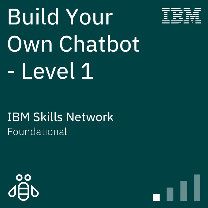 Build Your Own Chatbot - Level 1