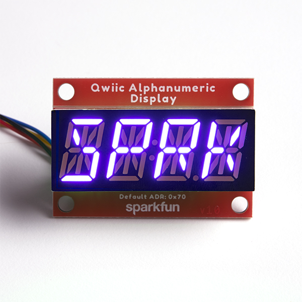 Qwiic Alphanumeric Display - Purple