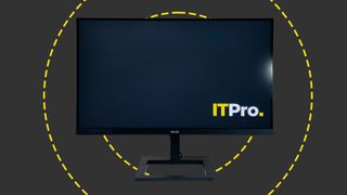 The Philips 27E1N1900AE monitor on the ITPro background