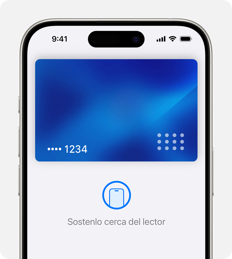 iPhone que muestra un pago finalizado con Apple Pay.