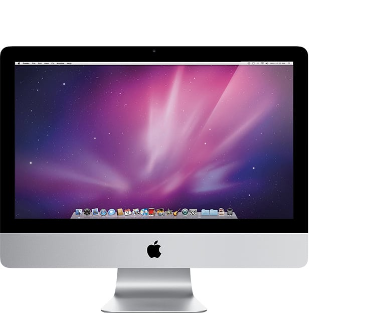 Front of iMac (21.5-inch, Mid 2010)