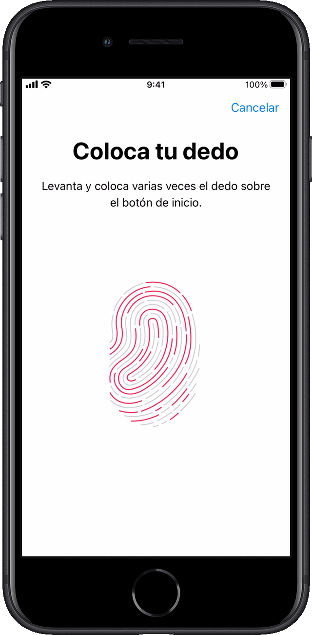 iOS15-iPhone-SE-configuración-Touch-ID-código-configurar