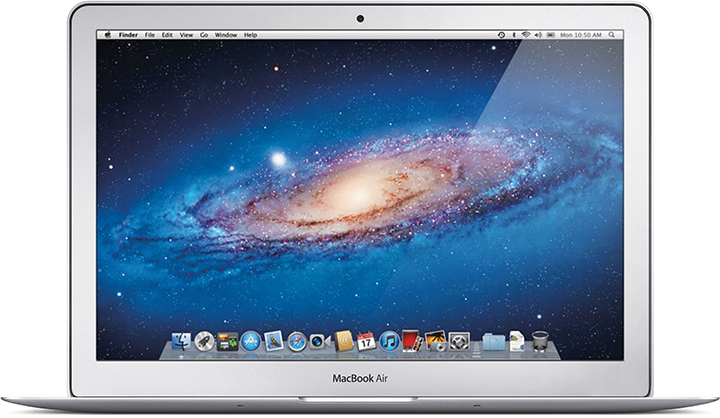 Front of MacBook Air (13-inch, Mid 2011).