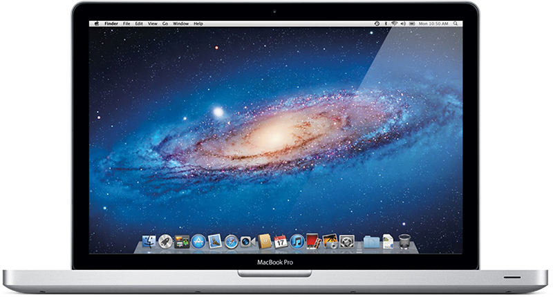 Front of MacBook Pro (15-inch, Mid 2012).