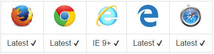 Supported Browsers