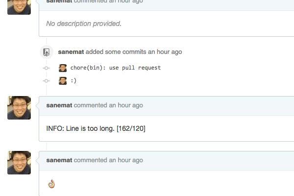 Pull Request Comment