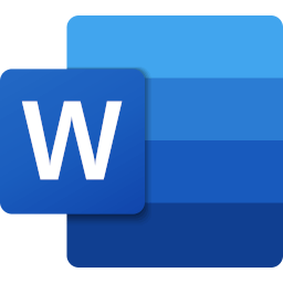 Logo aplikace Microsoft Word