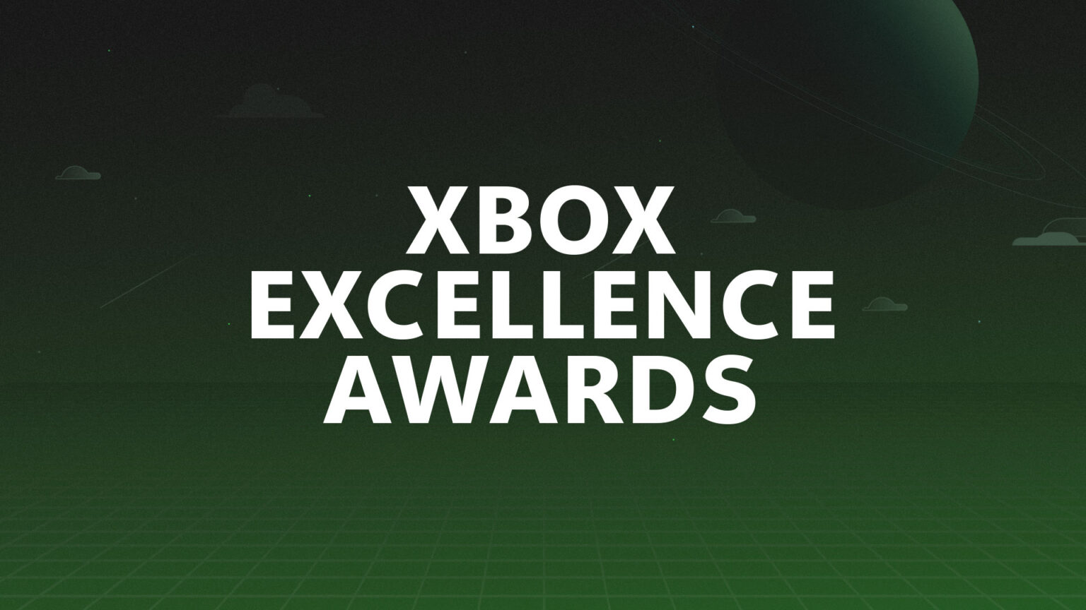 Xbox Excellence Awards Hero image