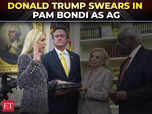 Trump swears in Pam Bondi as Attorney General:Image