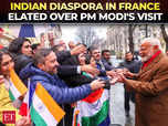 PM Modi receives grand welcome from Indian Diaspora in Paris:Image