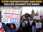 ‘No Human Is Illegal’: Protesters rally against ICE raids in San Jose:Image