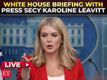 Image for LIVE: WH Press Secy Karoline Leavitt addresses media