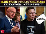 Image for ‘You’re a traitor’: Musk slams Sen. Mark Kelly on Ukraine visit