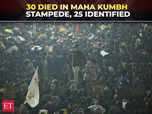 Maha Kumbh stampede: Toll rises to 30, over 90 hurt:Image