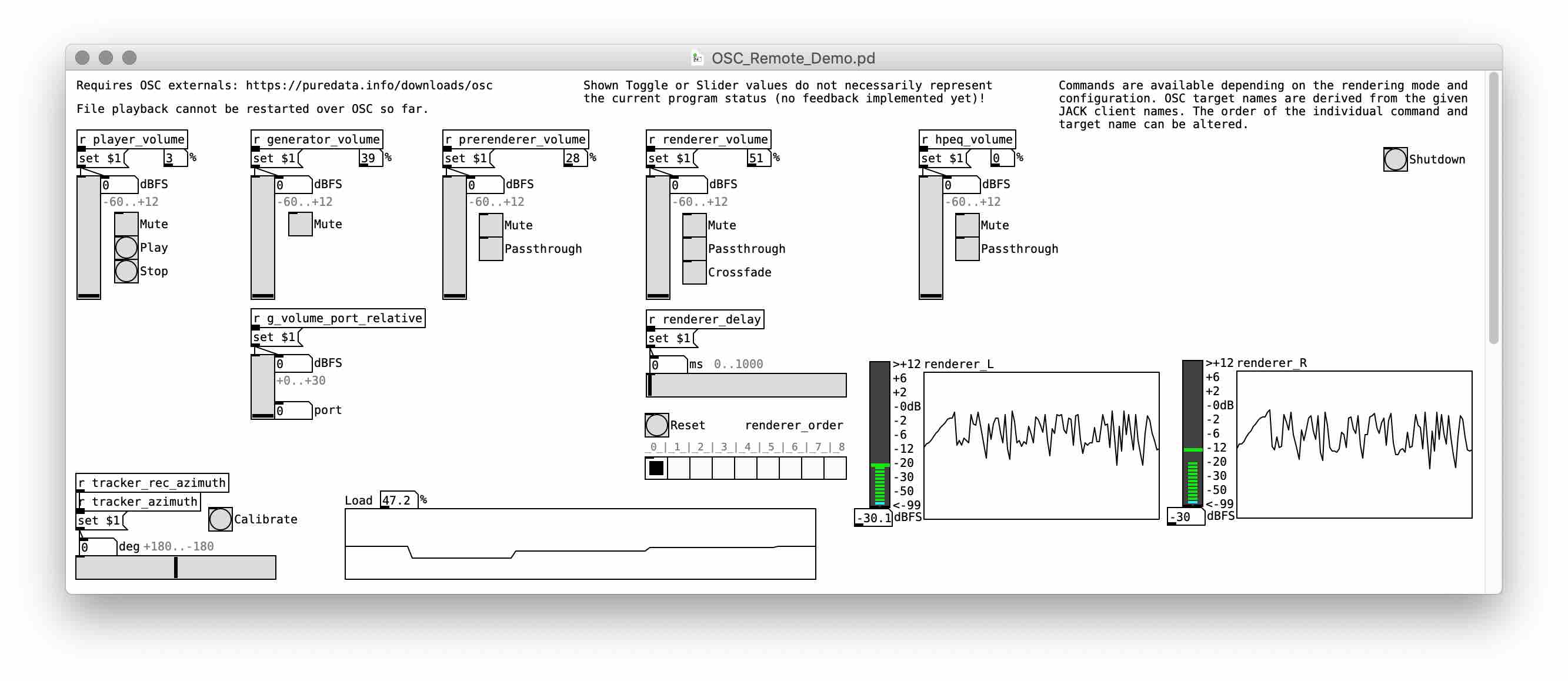 Screenshot of OSC_Remote_Demo.pd