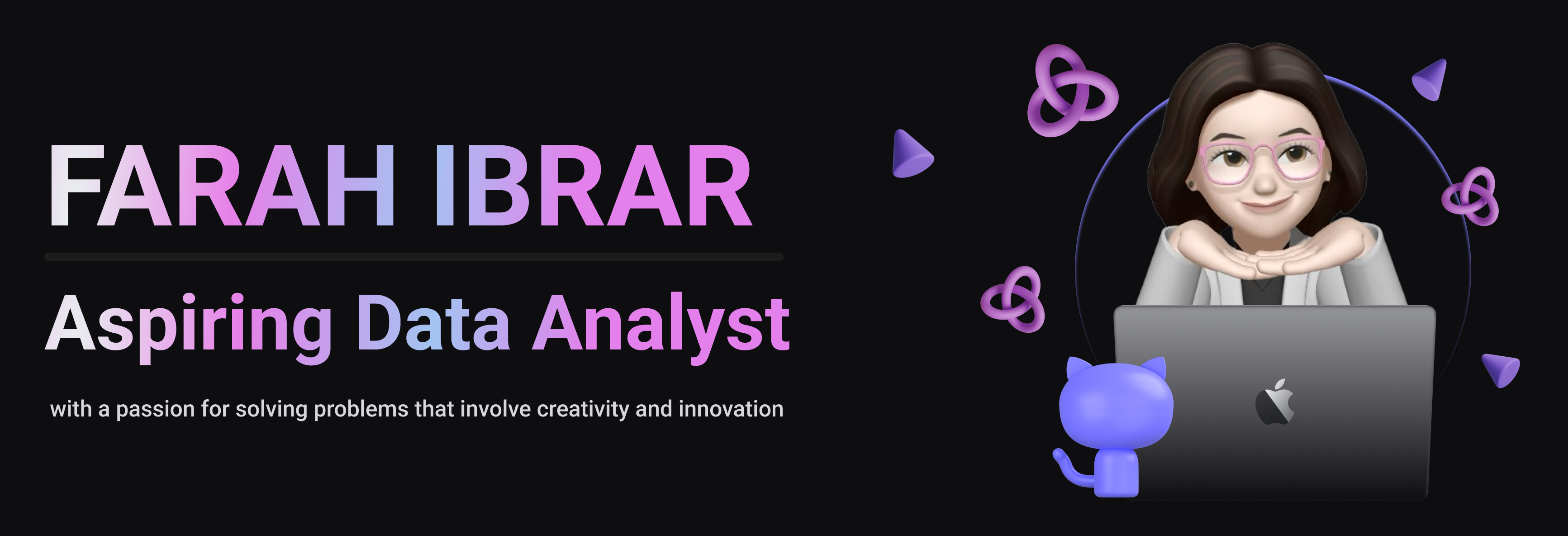 Farah Ibrar's Github Banner