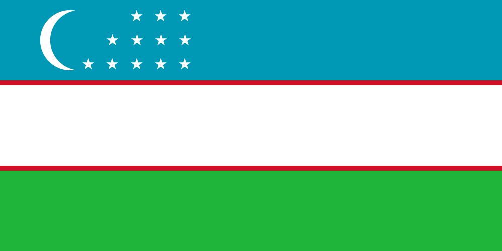 Uzbekistan Flag