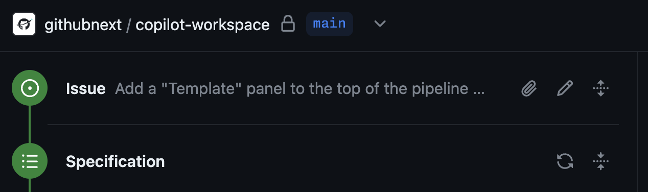 Issue task timeline representation