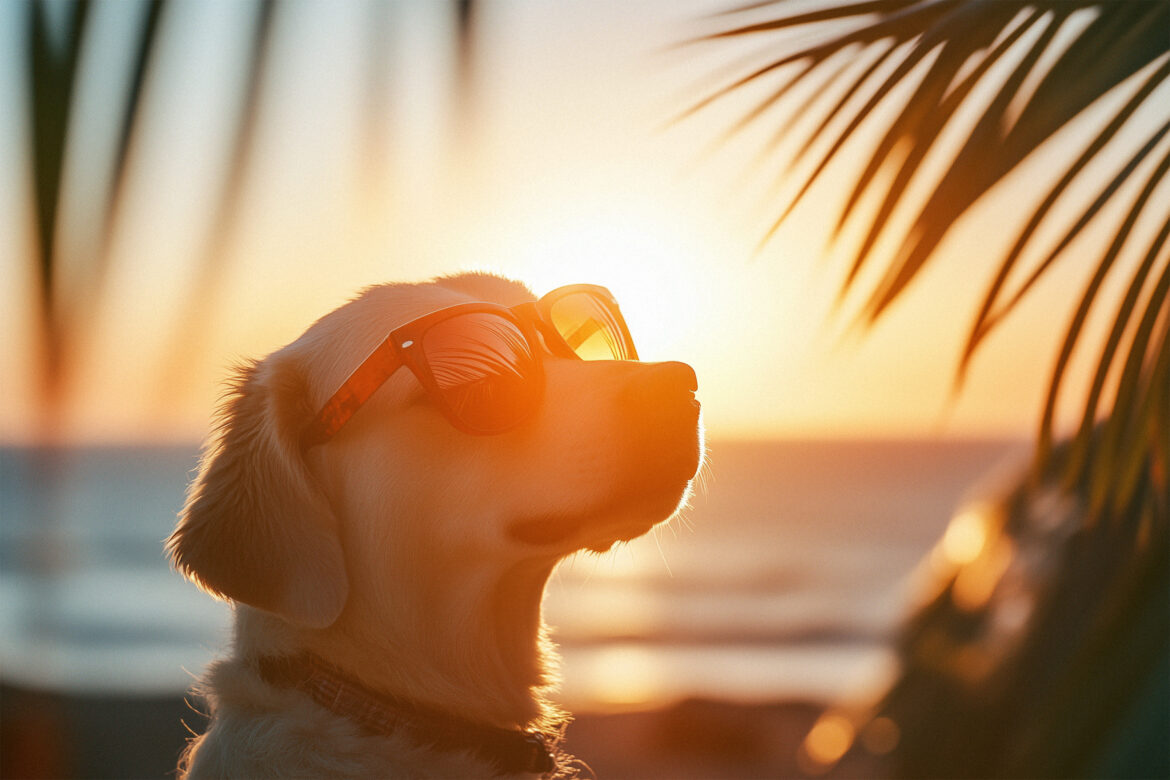 Dog Vacation Free Stock Photo