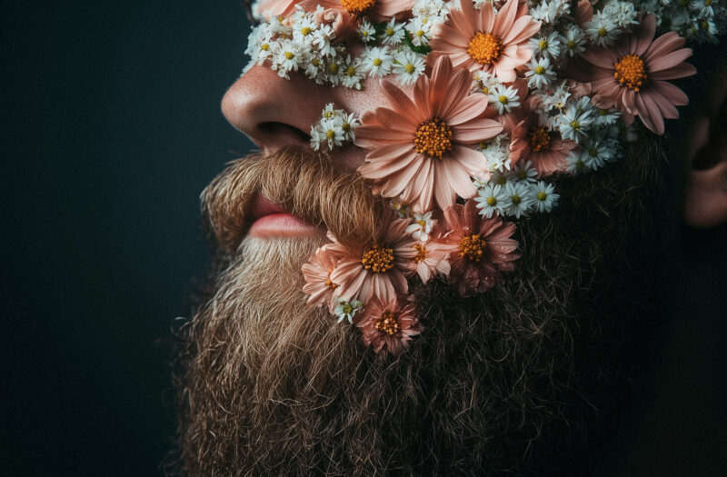 View Flower Beard Free Stock Image