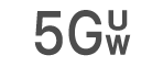 5G UWのステータスアイコン。