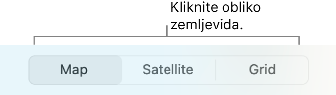 Gumbi Zemljevid, Satelit in Mreža.