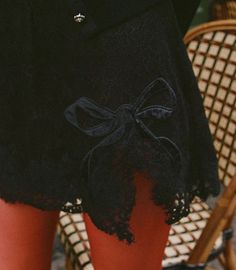 Ysabell Skirt - Black | DÔEN A Line Cut, Modern Muse, Boutique Sales, Sleep And Loungewear, Velvet Skirt, Velvet Bow, Lingerie Sleepwear, Sewing Inspiration, Jacket Tops