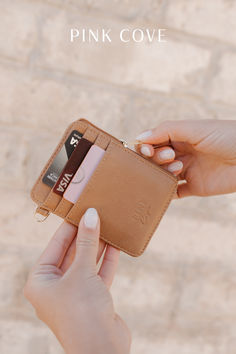 The LAUREN WALLET is a premium vegan leather wallet with a sleek, compact design, featuring multiple card slots and a secure coin pocket—the perfect fashion wallet for 2025. Wallet Minimalist, Designer Wallet, Women's Wallets, Loose Change, Wallet For Women, Leather Card Case, Travel Wallet, Designer Wallets, Minimalist Wallet