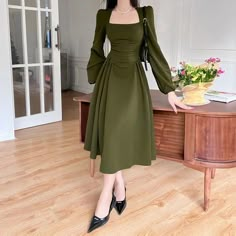 Shipping: Worldwide Express Shipping AvailableDelivery time: 7-15Days Fast ShippingReturns: Fast refund, 100% Money Back Guarantee. Classy Bodycon Dress Outfit, Mini Dresses Casual, Sunday Dress, Floral Dress Formal, Elegant Ladies, Mini Dresses For Women, Mini Dress Casual, Womens Robes, Mini Dress With Sleeves