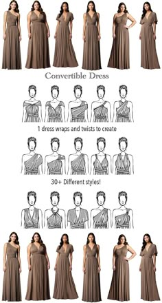 the different types of dresses for women