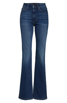 Create an hourglass effect in these high-waist bootcut jeans, designed with innovative, gravity-defying denim technology that lifts and smoothes, Style Name:Joe'S Flawless - Hi Honey High Waist Bootcut Jeans (Stephaney). Style Number: 5871647. Available in stores. Jeans Png, High Waist Bootcut Jeans, Hi Honey, Rok Mini, Bootcut Jean, Outfit Jeans, Flare Leg Jeans, Dr Closet, Jeans Bootcut