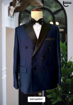 Elevate your style with our exquisite Navy Blue Suit for Men. Crafted with precision and attention to detail, this timeless classic is ideal for weddings, formal events, and special occasions. Our Suits features a slim-fit design, ensuring a sharp, tailored look that combines comfort and sophistication. * Unmatched Elegance: This Mavy Blue suit exudes refined elegance, making you stand out on your big day. * High-Quality Fabric: Crafted from premium materials for ultimate comfort and durability. Blue Suit For Men, Tailor Made Suits, Mens Wedding Suits, Navy Blue Suit, Suit For Men, Wedding Suits Men, Blue Suit, Wedding Men, Wedding Suits