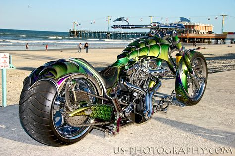 Motocykle Harley Davidson, Big Dog Motorcycle, Monster Bike, Daytona Bike Week, Custom Motorcycles Harley, American Chopper, Bike Pictures, Orange County Choppers, Chopper Bike