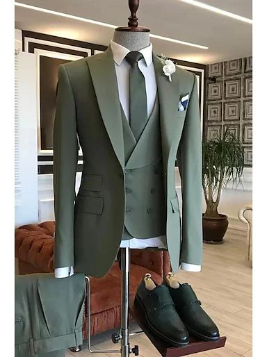 Beige Men's Beach Wedding Linen Suits Solid Colored 3 Piece Fashion Casual Tailored Fit Single Breasted Two-buttons 2024 2024 - $131.99 Groom Suit Simple, Cocktail Suits For Men, Mens Wedding Suits Navy, 3 Piece Suit Men Wedding, 3 Piece Suit Men, Green Suit Men, Suit For Men Wedding, Mens 3 Piece Suits, Prom For Guys