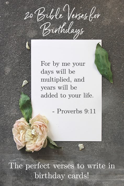 Happy Birthday Bible Quote, Christians Birthday Wishes, Happy Birthday Scripture Christian, Christian Birthday Decorations, Bible Quote For Birthday Wishes, Lds Birthday Quotes, Wise Birthday Quotes, Birthday Wisdom Quotes Inspirational, Happy Birthday With Bible Verse