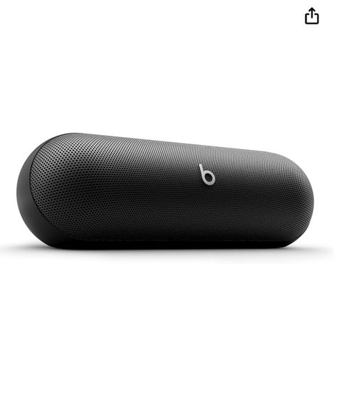 The Beats Pill delivers powerful, room-filling sound. The bigger, bespoke racetrack woofer displaces 90% more air volume, packing more of a punch with deeper, fuller bass. The Beats Pill has up to 24 hours of battery life for all-day playback and can be used to charge your phone or other devices  The portable speaker is IP67-rated for dust and water resistance3 for outstanding durability and includes a removable lanyard and soft-grip silicone backing to make it easy to take with you. Beats Speaker, Beats Pill, Wireless Speakers Bluetooth, Bluetooth Speakers Portable, Portable Charger, Portable Speaker, Wireless Bluetooth, Amazing Products, Battery Life