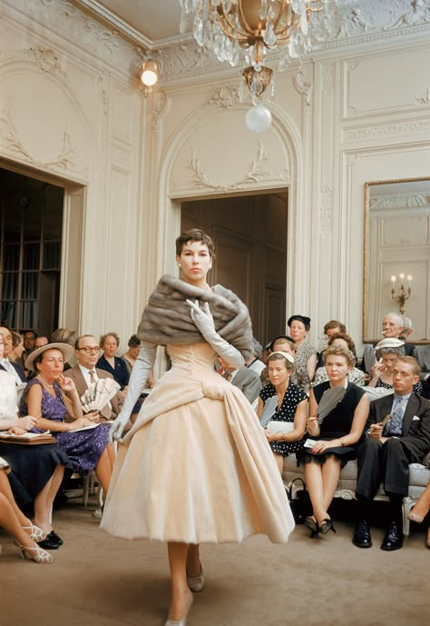 House Of Dior, Glamour Vintage, Look Retro, Fashion 1950s, Dior Vintage, Christian Dior Couture, 1950s Style, Dior Fashion, Couture Mode