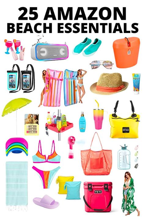 beach accessories must haves Beach Vacation Necessities, Beach Toys For Adults, Travel Beach Bag, Beach Vacation Gift Basket, Beach Must Haves For Adults, Beach Trip Gift Ideas, What To Bring To The Beach, Beach Bag Essentials Packing Lists, Beach Vacation Gift Ideas