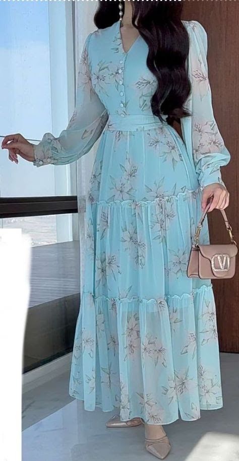 Fancy Short Dresses, Modest Dresses Fashion, Modest Dresses Casual, Fancy Dresses Long, Elegant Dresses Classy, Muslimah Fashion Outfits, Fancy Dress Design, Stylish Dress Book, Frock Design