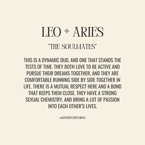 Leo Love Compatibility + What Works ❤️‍🔥 #Listentothevirgo Aries Sun Leo Rising, Leo And Aries Compatibility, Leo Aries Relationship, Aries Man Leo Woman, Aries X Leo, Aries Leo Compatibility, Pisces And Leo Relationship, Aries And Leo Relationship, Leo Boyfriend