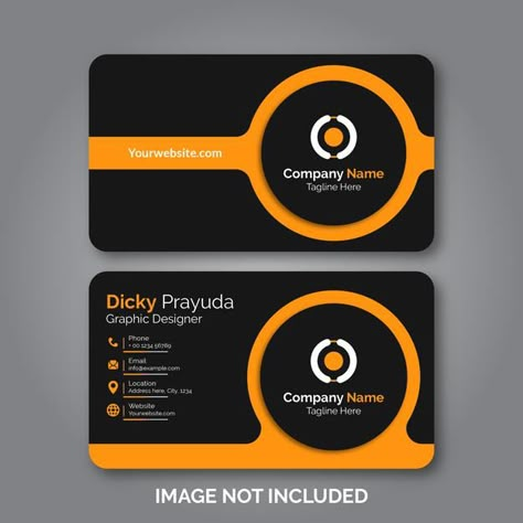 Set of modern professional business card | Premium Vector #Freepik #vector #business #cards #templates #contact Contact Cards Design, Visit Cards Ideas, Business Card Professional Design, Graphic Card Design, Graphic Design Visiting Card, Modern Visiting Card Design, Modern Business Card Design Creative, Visiting Card Design Creative, Business Card For Graphic Designer