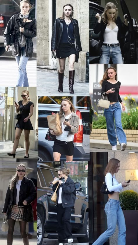 90s Celebrities Street Style, Celeb Off Duty Style, Basic Celebrity Outfit, 90s Supermodel Aesthetic Outfits, Model Off Duty 90s Aesthetic, Model Off Duty Jeans, Supermodel Outfits Street Styles, Model On Duty Style, Off Duty Model Winter Style