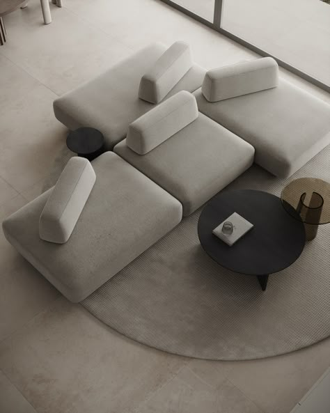 RD2 :: Behance Modern Lounge Design, Boconcept Living Room, Japandi Sofa, Modular Sofa Living Room, Commercial Photography Product, Minimal Interiors, Vico Magistretti, 2025 Trends, Photography Product