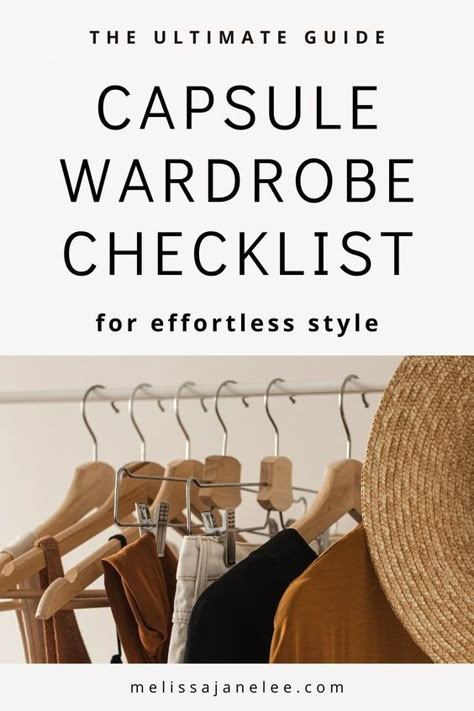 Streamline your closet and get dressed easier with a smart capsule wardrobe! This step-by-step guide shows you how to create a minimalist wardrobe of mix-and-match essentials. Learn to define your personal style, then build a capsule of versatile, high-quality pieces that all coordinate. Discover the ideal number of items for a seasonal capsule, which basics to invest in, and clever tips for maximizing outfit combinations. Create a clutter-free closet and simplify your life - click here for the full walkthrough on designing a functional capsule wardrobe! Smart Capsule Wardrobe, Minimalist Wardrobe Checklist, Simple Capsule Wardrobe, Create Capsule Wardrobe, Minimalist Living Tips, Chic Capsule Wardrobe, Gender Fluidity, Minimalist Wardrobe Essentials, Wardrobe Checklist