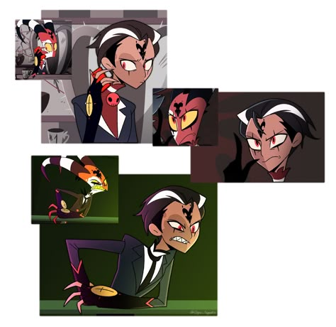 Brandon Rogers, Blitz Design, Boss Series, Hell Of A Boss, Monster Hotel, Helluva Boss And Hazbin Hotel, Vivziepop Hazbin Hotel, Hazbin Hotel And Helluva Boss, Hotel Art